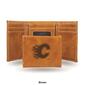 Mens NHL Calgary Flames Faux Leather Trifold Wallet - image 3