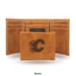 Mens NHL Calgary Flames Faux Leather Trifold Wallet - image 3