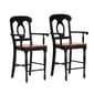Besthom Black Cherry Bravo Selections Bar Stools - Set of 2 - image 1
