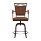 HH2 Home Bridgetown Tilt Base Metal Counter Height Swivel Stool - image 3