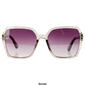 Womens USPA Plastic Square Sunglasses - image 2