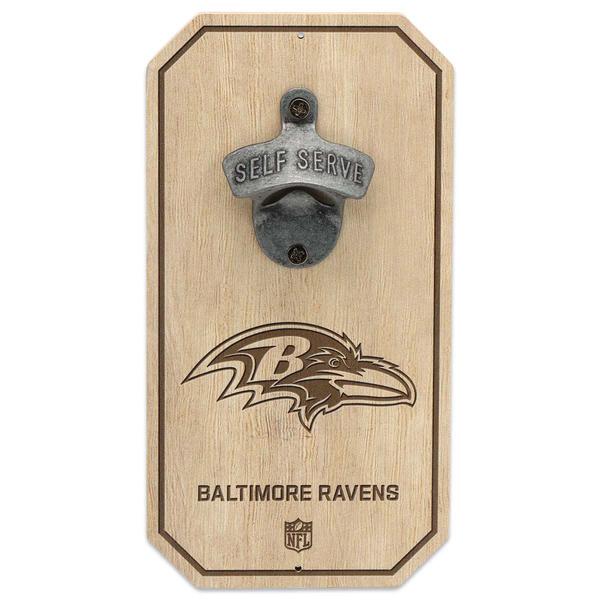 Open Road Ravens Natural Bottle Opener