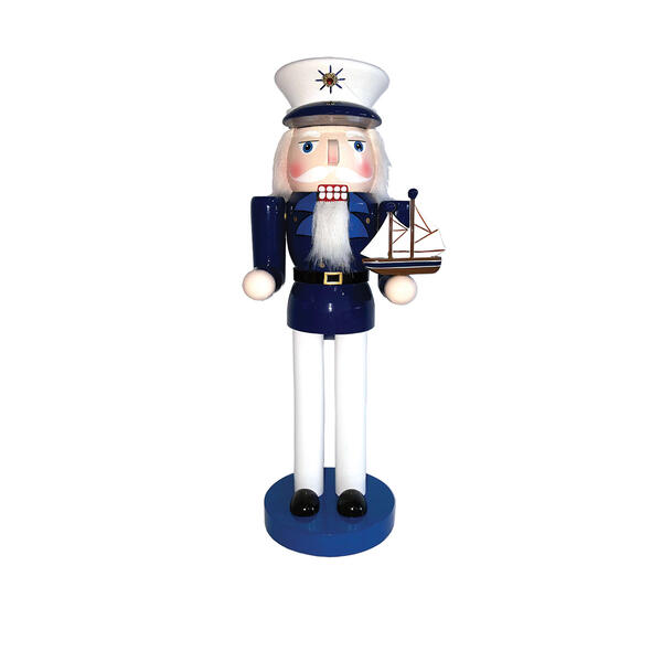 Santa's Workshop 14in. Captain of the Sea Nutcracker - image 