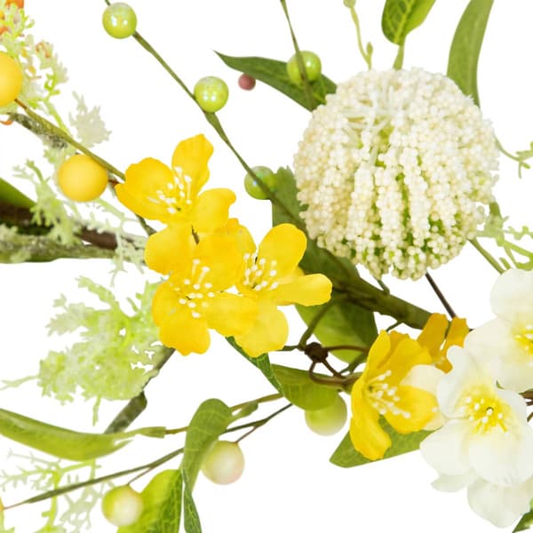 Northlight Seasonal Artificial Berry & Thistle Spring Garland