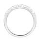 Nova Star&#174; White Gold Lab Grown Diamond 7 Stone Anniversary Ring - image 4