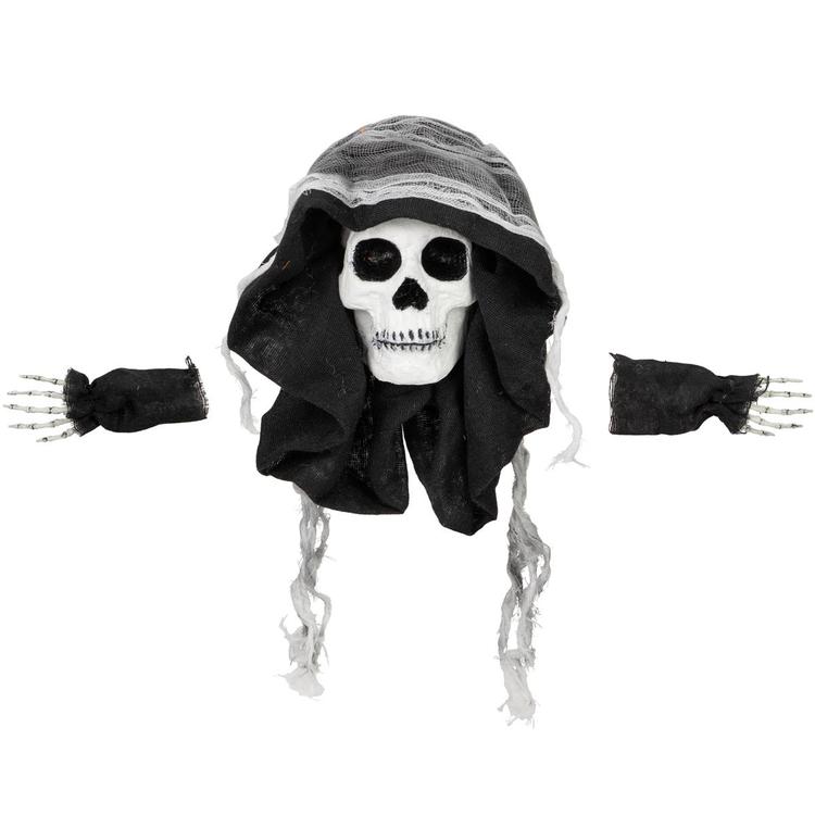 Northlight Seasonal 10in. Spooky Skeleton 3D Window Decoration