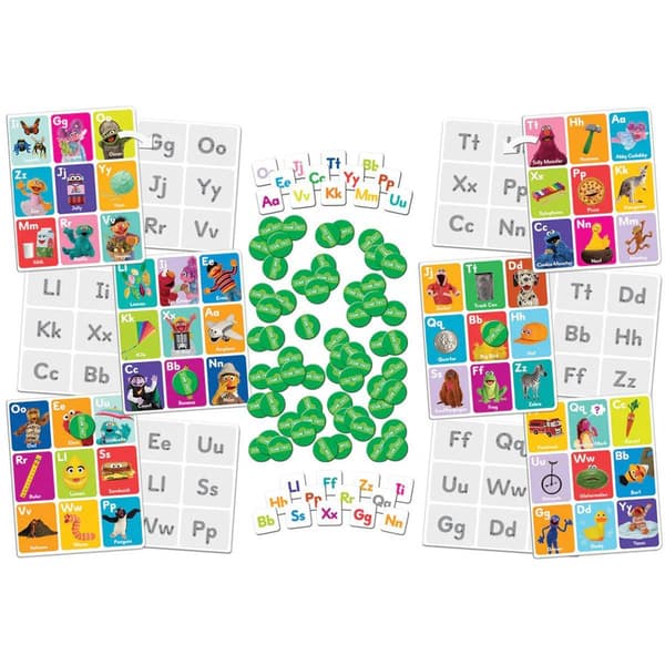MasterPieces Sesame Street&#174; Alphabet Bingo Game