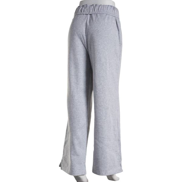 Juniors Urban Rebel Fold Over Wide Leg Sweatpants