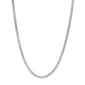 22in. Sterling Silver Round Box Necklace - image 1