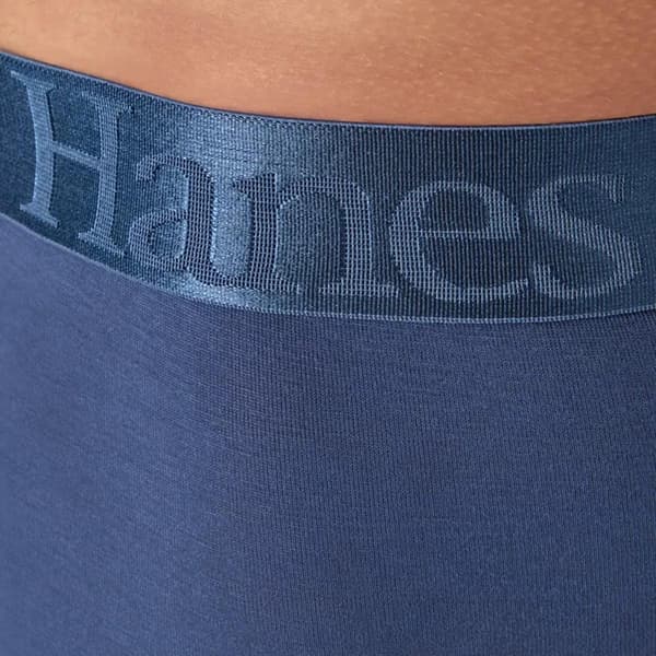 Mens Hanes&#174; Originals 3pk. Supersoft Boxer Briefs-Light Blue/Grey