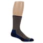 Mens Dr. Motion Plain Knit Crew Socks - image 1