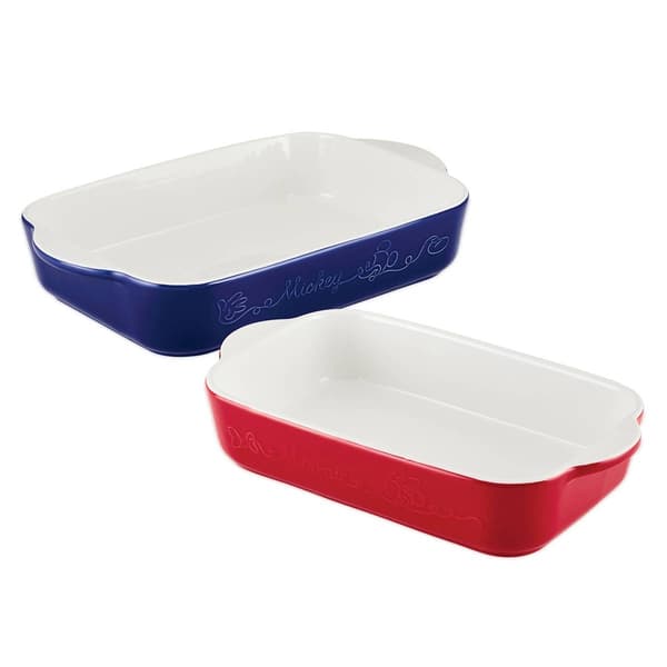 Disney Home Bon Voyage 2pc. Ceramic Baker Set - image 