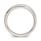 Pure Fire 14kt. White Gold Lab Grown 11-Stone Channel Band - image 5