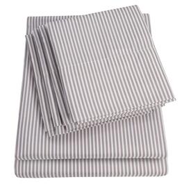 Sweet Home Collection 6pc. Classic Stripes Microfiber Sheets