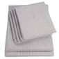 Sweet Home Collection 6pc. Classic Stripes Microfiber Sheets - image 1