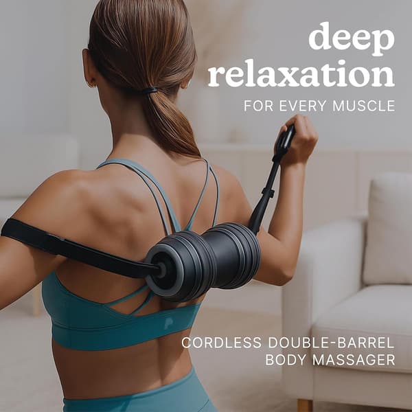 HoMedics Double Barrel Massager