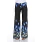 Womens White Mark Print Palazzo Pants - Peacock - image 5
