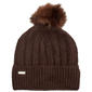 Womens Steve Madden Ribbed Beanie with Pom - image 1