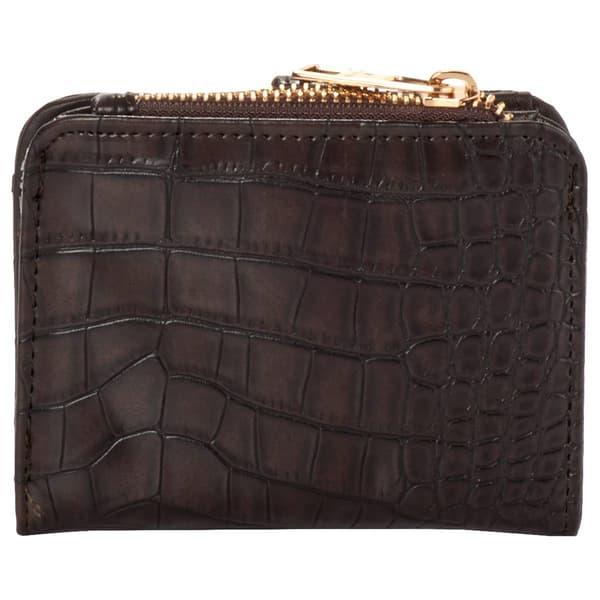 Womens London Fog Gitty Croco Mini 2 In 1 Wallet