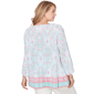 Plus Size Ruby Rd. Renaissance Romance 3/4 Bell Sleeve Blouse - image 1
