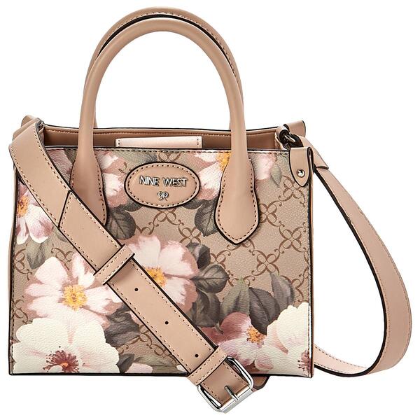 Nine West Archy Floral Mini Satchel - image 