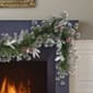 Puleo International 9ftx10in Life-Like 220 Tips Decorated Garland - image 4