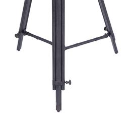 9th & Pike® Black Metal Industrial Accent Table
