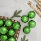Northlight Seasonal 12ct. 100mm Green Christmas Ornaments - image 2