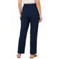 Womens Chloe & Jasmine Pull On Solid Smocked Tie Waist Pants - image 2