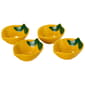 Home Essentials Set of 4 6in. Lemon Figural Bowls - image 1