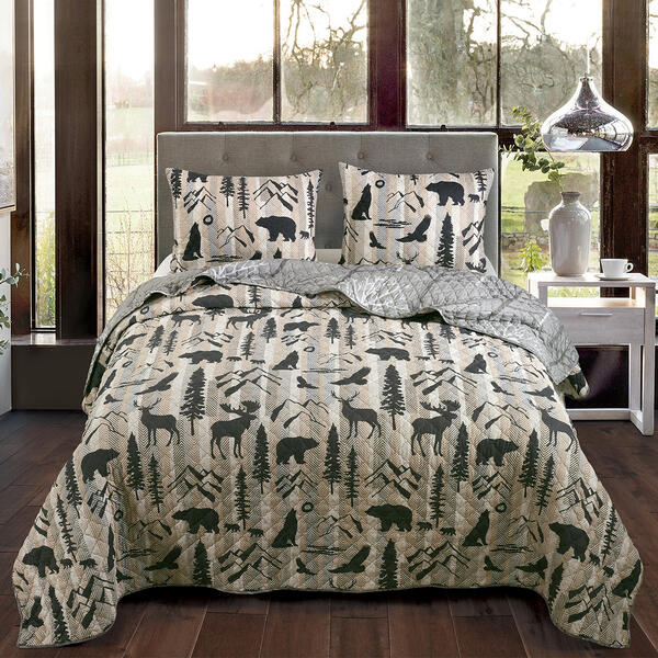 Your Lifestyle Forest Weave Quilt Set - image 