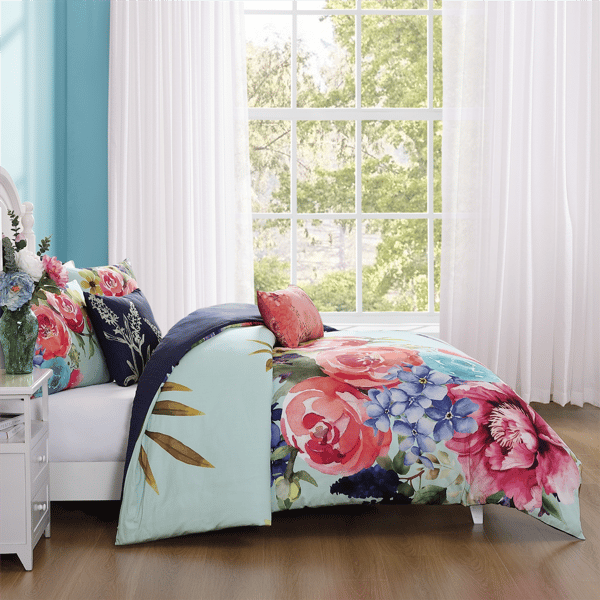 Bebejan Aqua Fiesta 5pc. Reversible Comforter Set