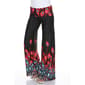 Womens White Mark Print Palazzo Pants - Peacock - image 7