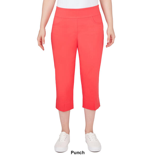 Womens Ruby Rd. Key Items Alt Tech Capri Pants w/Slits