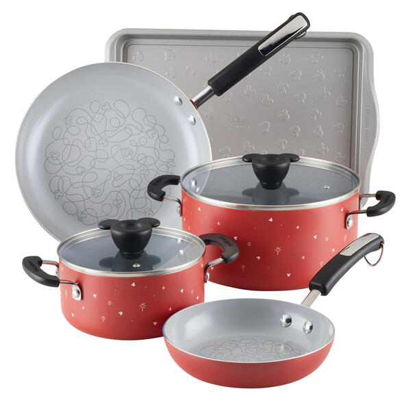 Farberware&#40;R&#41; Disney Bon Voyage Ceramic Nonstick 7pc. Cookware Set - image 