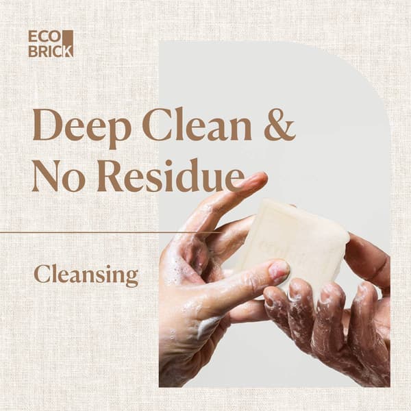 EcoBrick Mild Acidic Cleansing Care Solid Bar