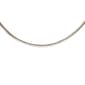 Sterling Silver 18in. Square Snake Necklace - image 1