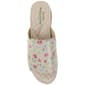 Womens Jambu Queens Floral Wedge Slide Sandals - image 4