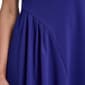Womens Calvin Klein Sleeveless V Neck Crepe Fit & Flare Dress - image 5