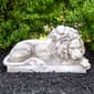 Northlight Seasonal 22in. Lying Down Lion Outdoor Garden Statue - image 2