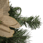 Northlight 28in. Pine Berry & Poinsettia Christmas Teardrop Swag - image 5