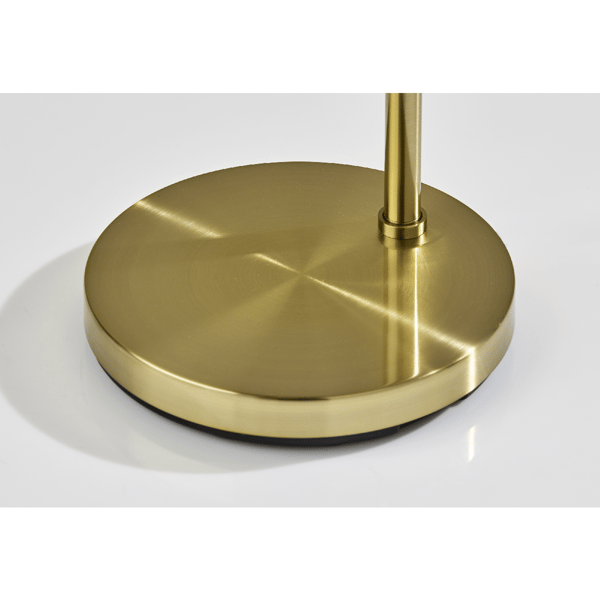 Adesso Joel Wireless Charging Task Floor Lamp with Metal Shade - image 