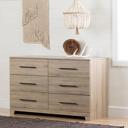 South Shore Primo 6 Drawer Double Dresser