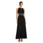 Petite R&M Richards Sleeveless Long Gown With Beaded Waist - image 1