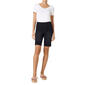 Womens HUE® High Rise Denim Bermuda Shorts - image 3