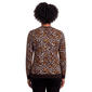Petite Emily Daniels Long Sleeve Crew Neck Leopard Sweater - image 2