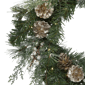 Northlight 22in. LED Mixed Berry & Pinecone Christmas Wreath - image 3