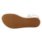 Womens Capelli New York Faux Leather Rhinestone Slingback Sandals - image 5