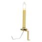 11in. Brass Cambridge Electric Bracket Candle - image 1