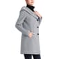 Womens BGSD Wool Asymmetrical Hooded Walker Coat - image 3